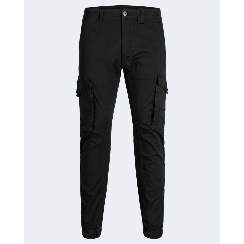 Jack Jones Black Cotton Jeans &amp; Pant