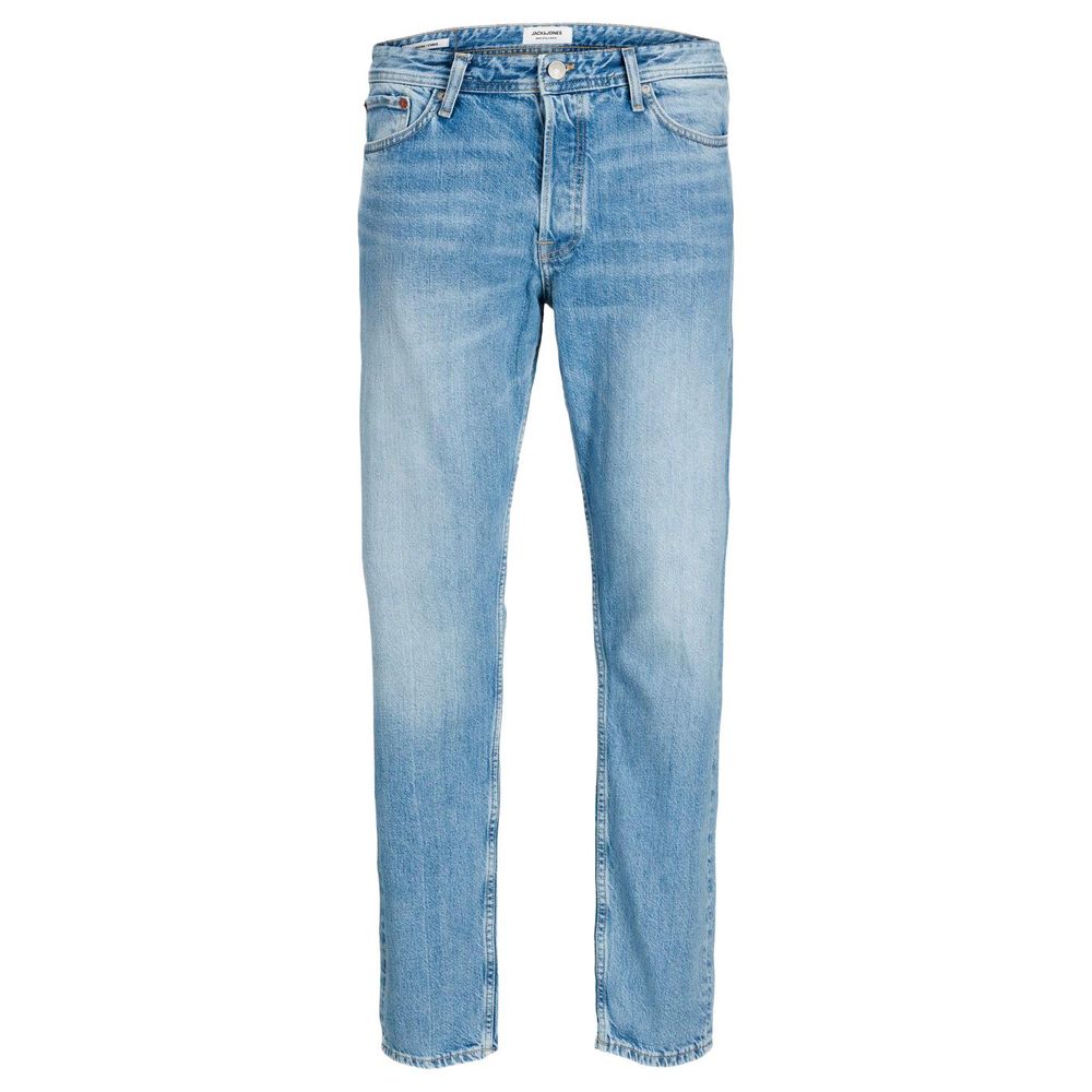 Jack Jones Blue Cotton Jeans &amp; Pant