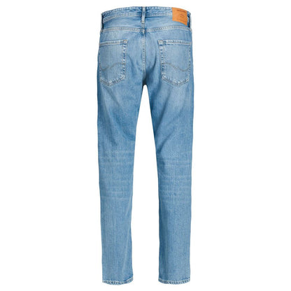 Jack Jones Blue Cotton Jeans &amp; Pant