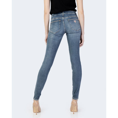 Guess Blue Cotton Jeans &amp; Pant