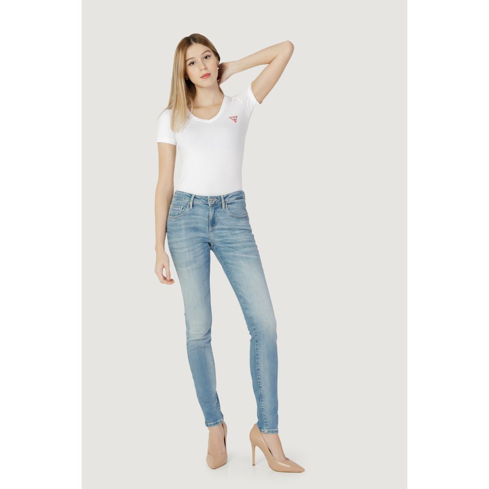 Guess Blue Cotton Jeans &amp; Pant