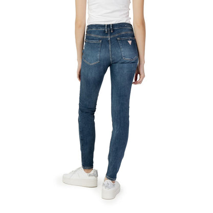 Guess Blue Cotton Jeans &amp; Pant