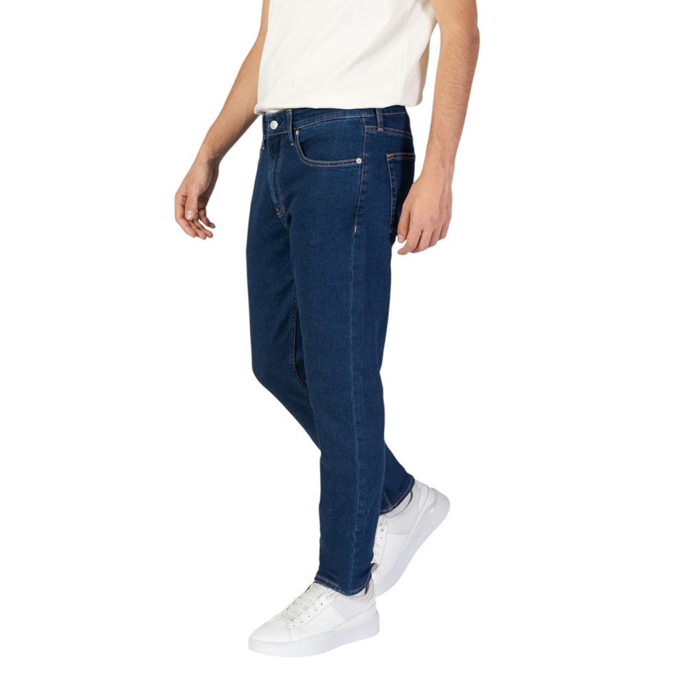 Calvin Klein Jeans Blue Cotton Jeans &amp; Pant