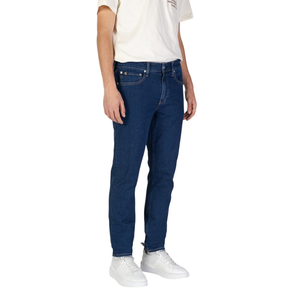 Calvin Klein Jeans Blue Cotton Jeans &amp; Pant