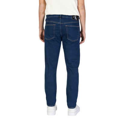 Calvin Klein Jeans Blue Cotton Jeans &amp; Pant