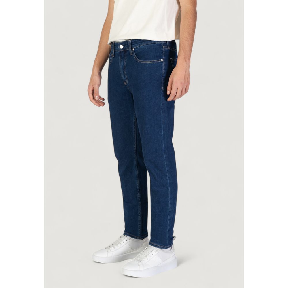 Calvin Klein Jeans Blue Cotton Jeans &amp; Pant