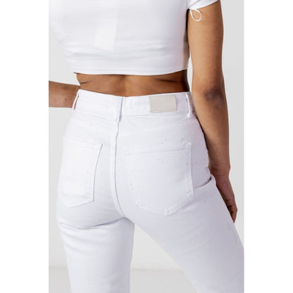 Only White Cotton Jeans &amp; Pant