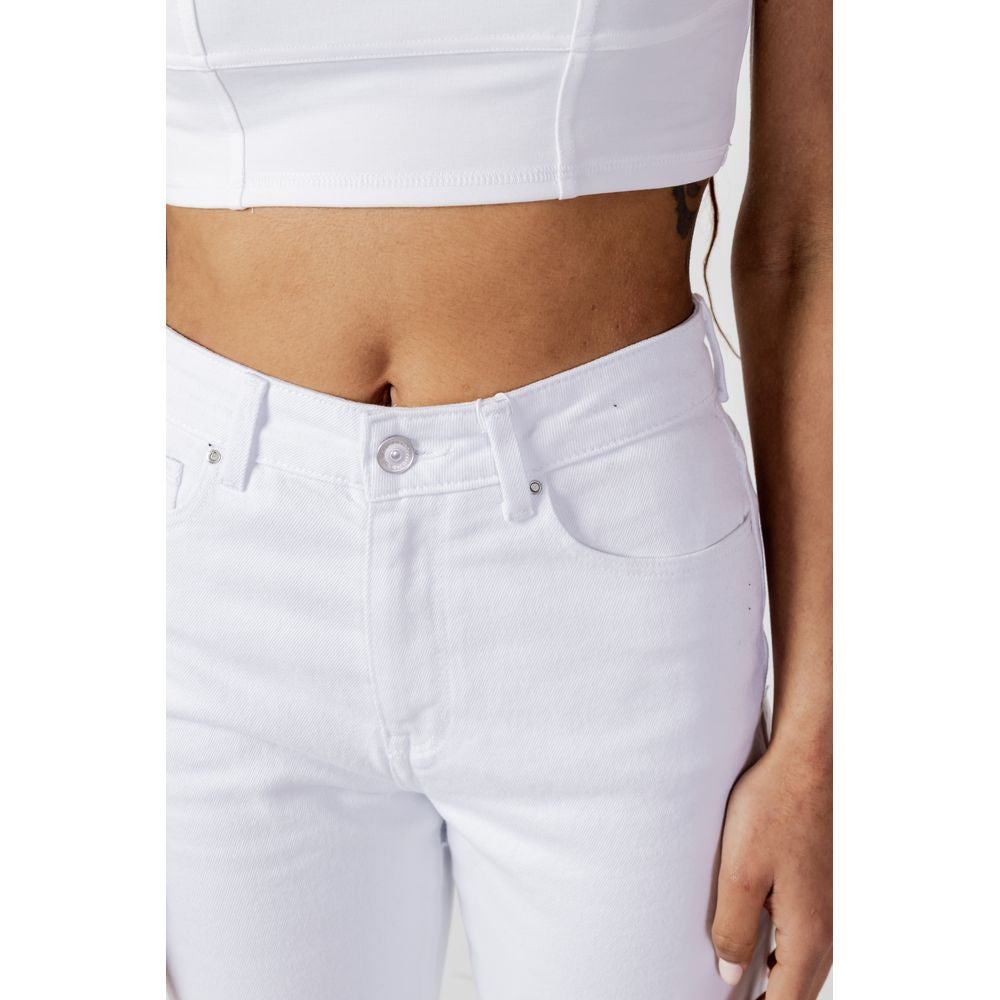 Only White Cotton Jeans &amp; Pant