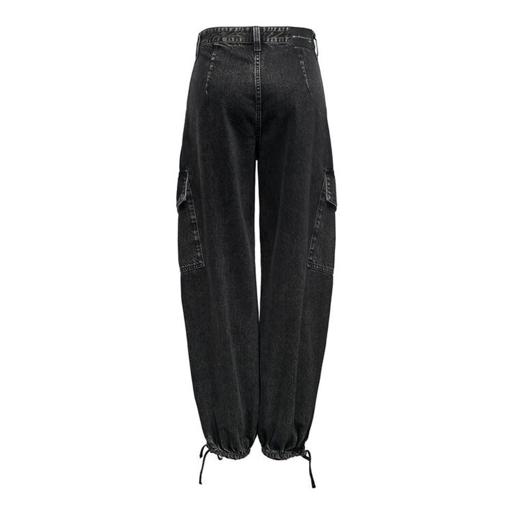 Only Black Cotton Jeans &amp; Pant