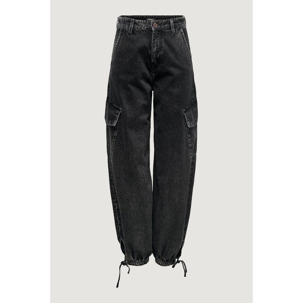 Only Black Cotton Jeans &amp; Pant