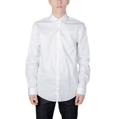 Calvin Klein White Cotton Shirt