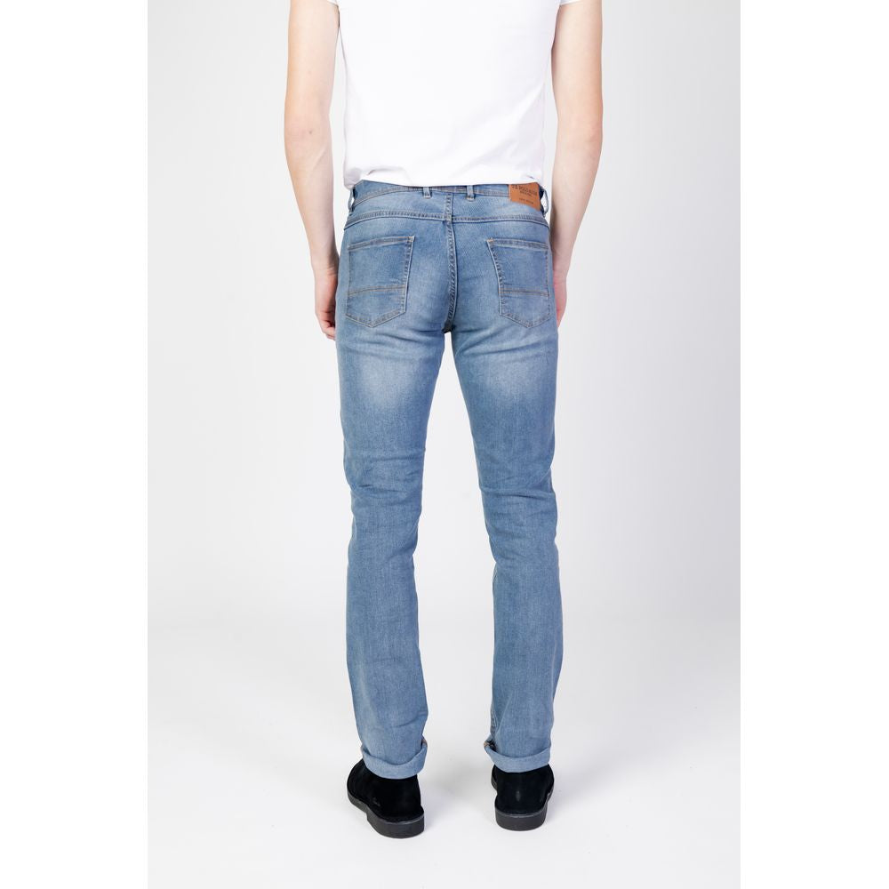 U.S. POLO ASSN. Blue Cotton Jeans &amp; Pant