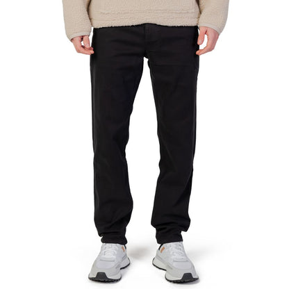 Hugo Boss Black Cotton Jeans &amp; Pant