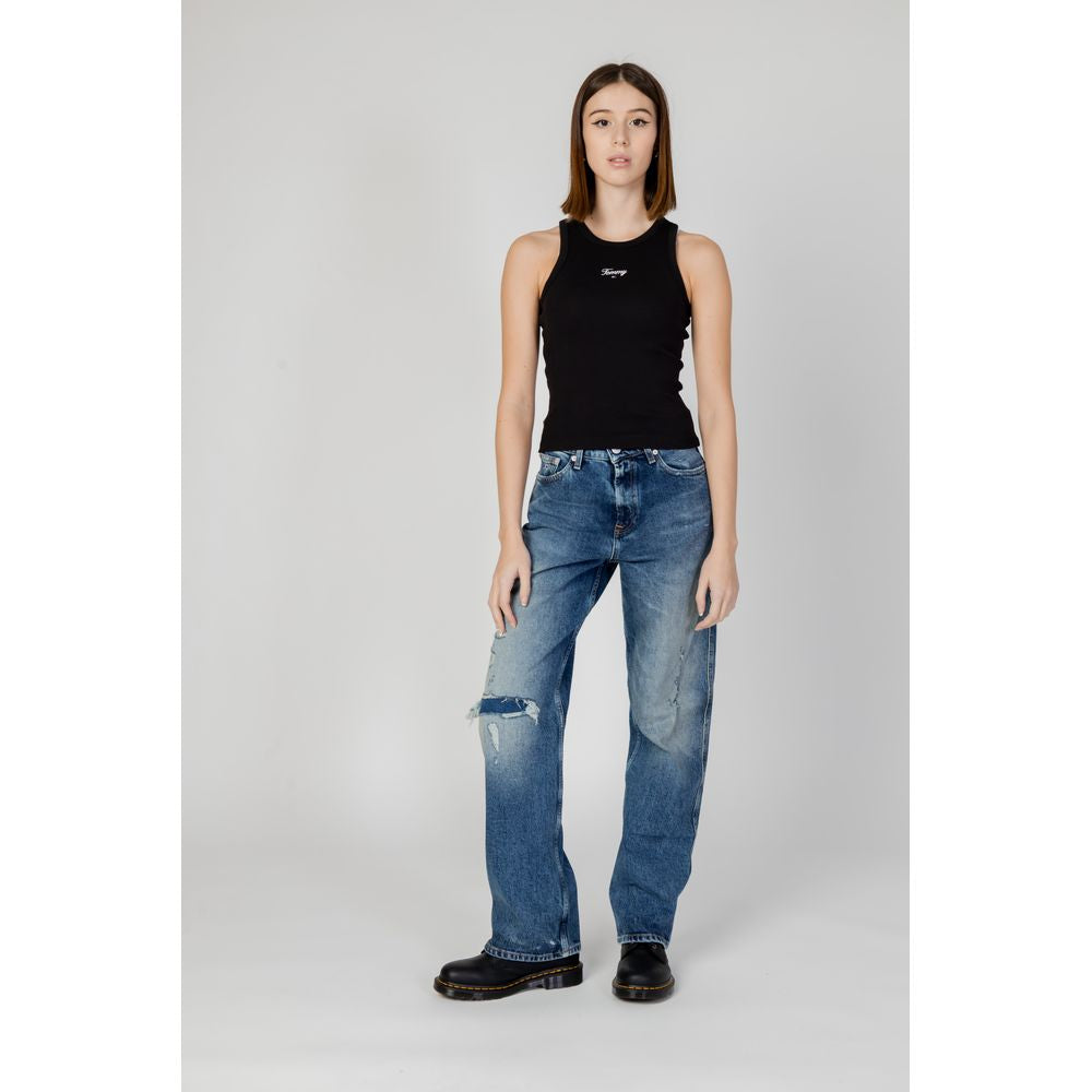 Tommy Hilfiger Jeans Blue Recycled Cotton Jeans &amp; Pant