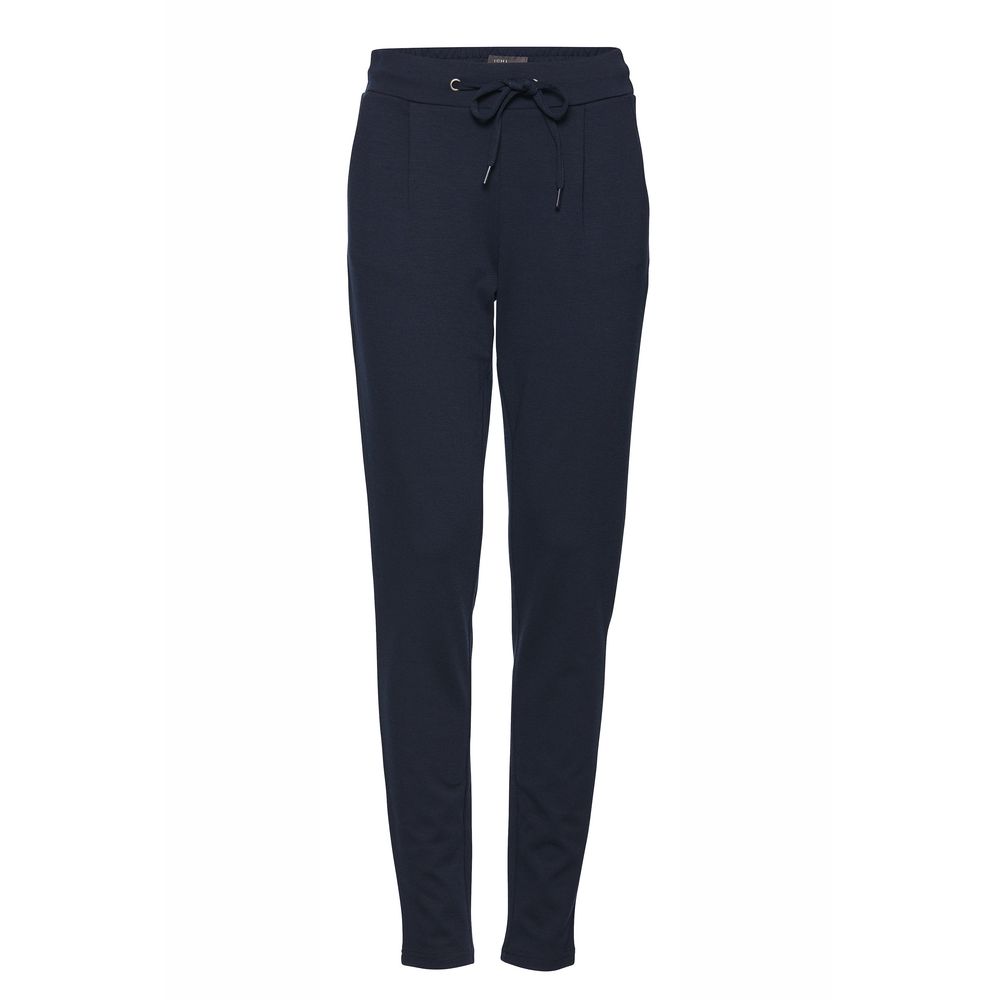 ICHI Blue Polyester Jeans &amp; Pant