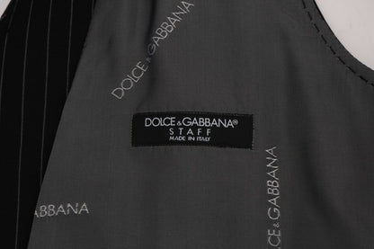 Dolce &amp; Gabbana Sleek Striped Waistcoat Vest