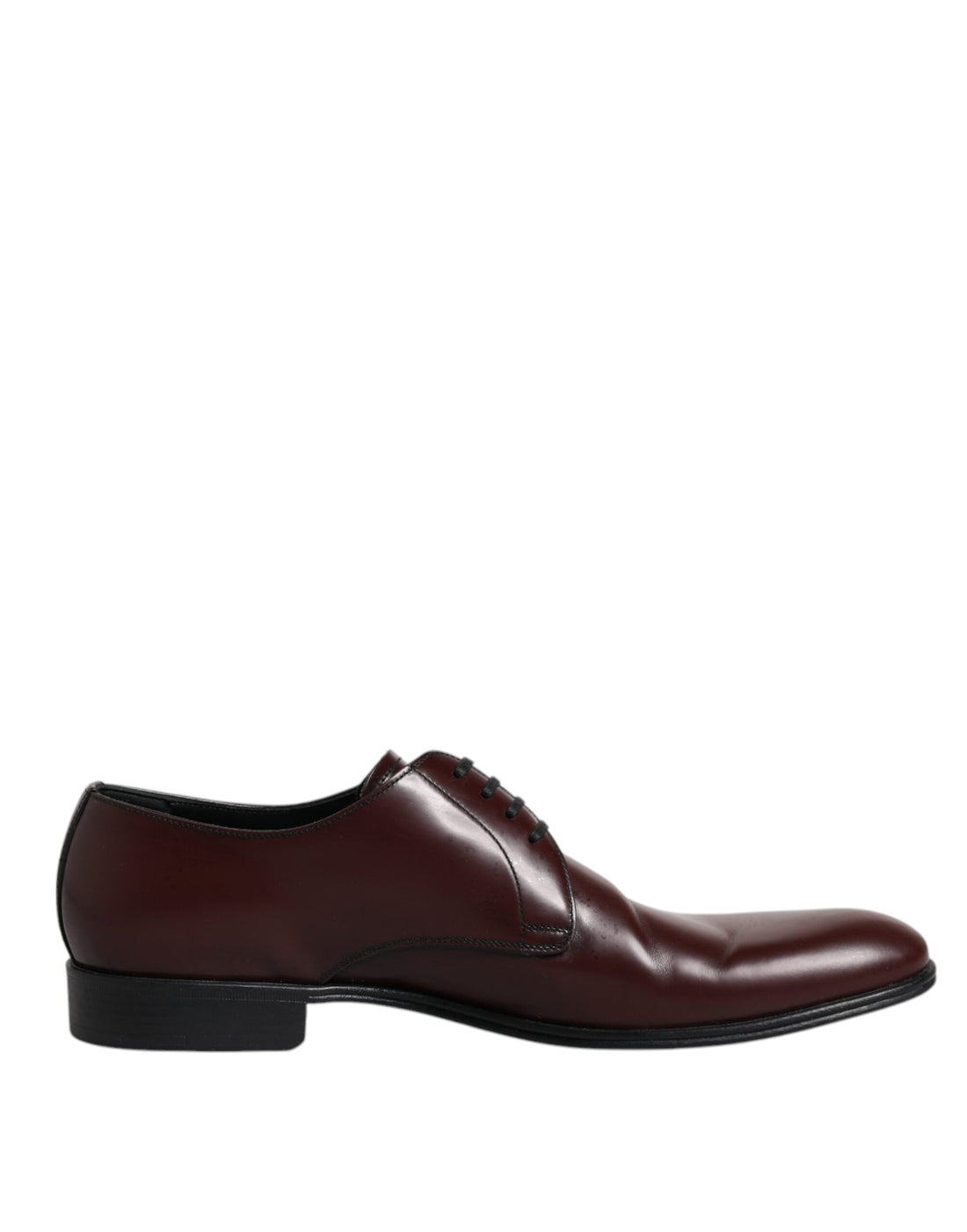 Dolce &amp; Gabbana Brown Leather Derby Formal Men Dress Shoes