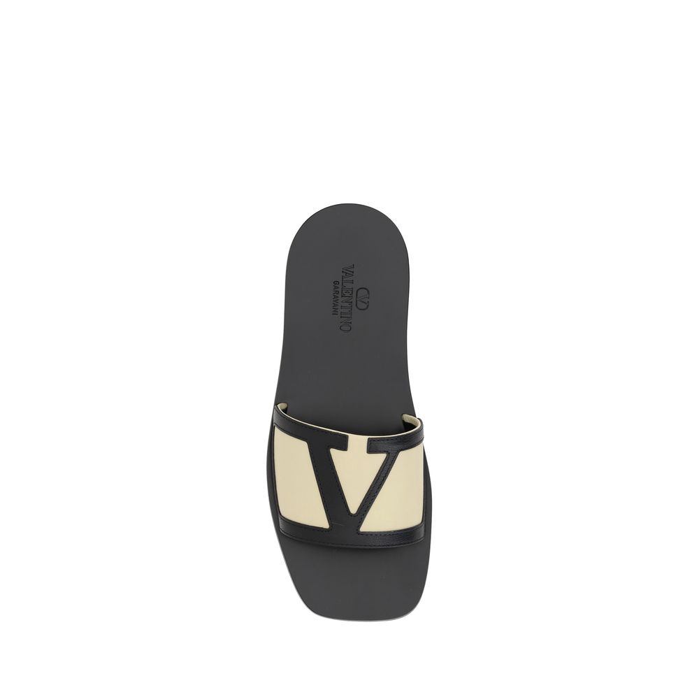 Valentino Garavani V Logo Sandals