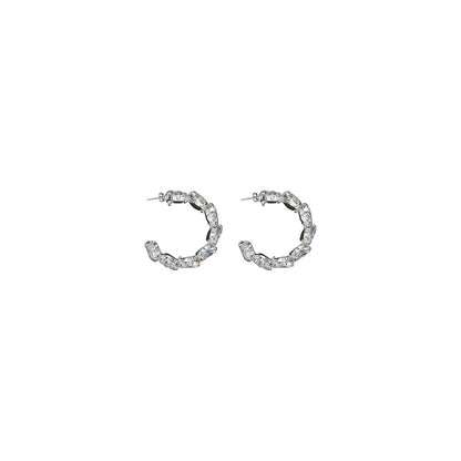 Magda Butrym Crystal Marquise Earrings