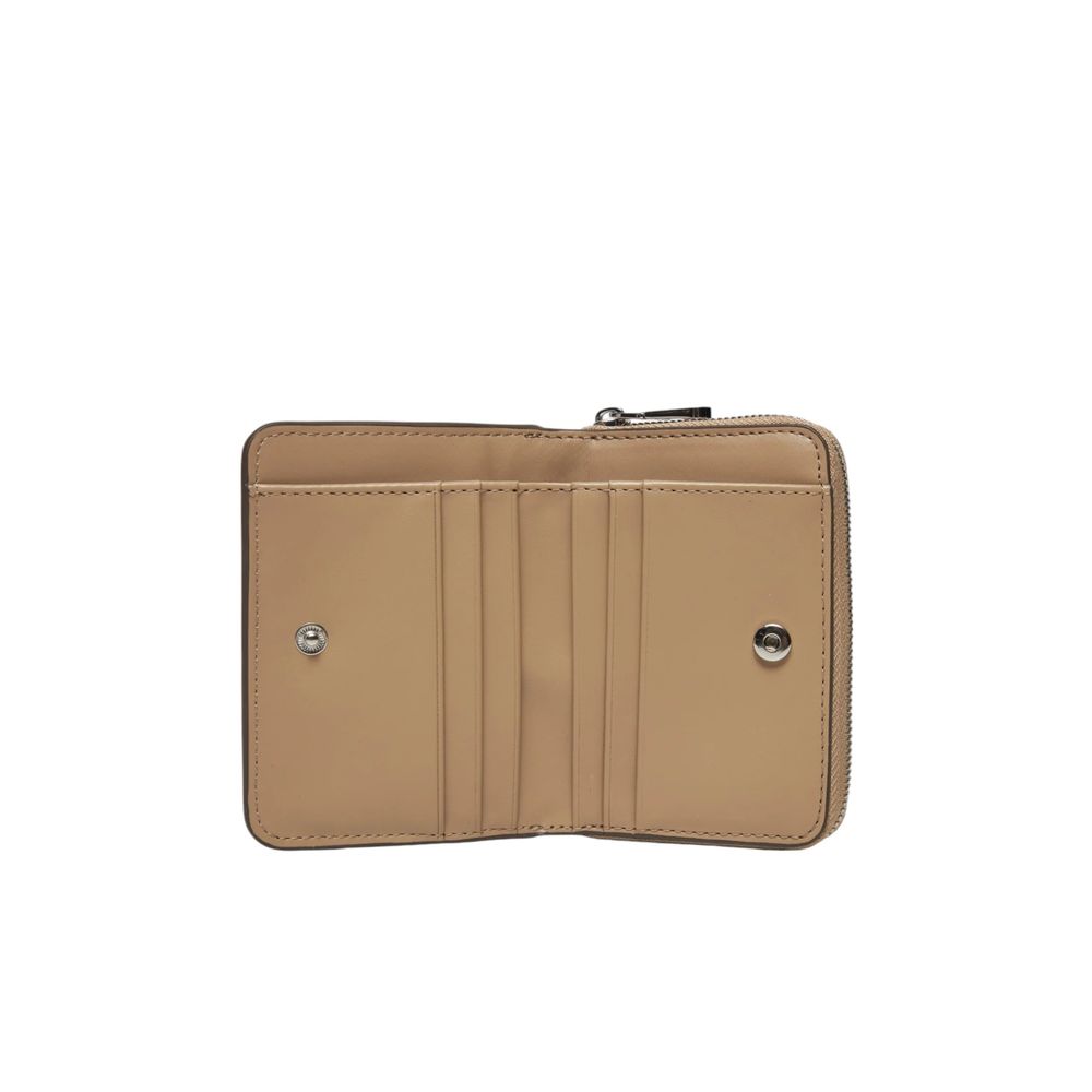 Calvin Klein Beige Recycled Polyester Wallet