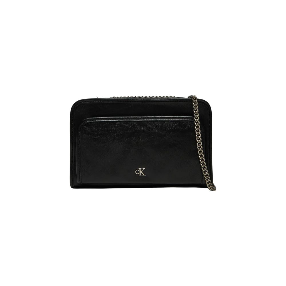 Calvin Klein Black Recycled Polyester Handbag