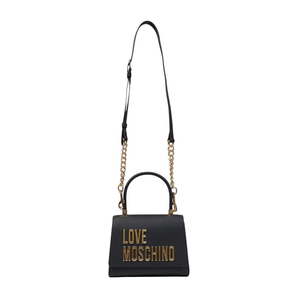 Love Moschino Bicolor Polyethylene Handbag