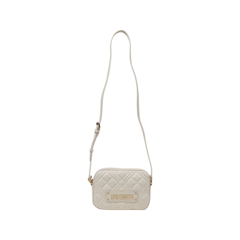 Love Moschino Beige Polyethylene Handbag