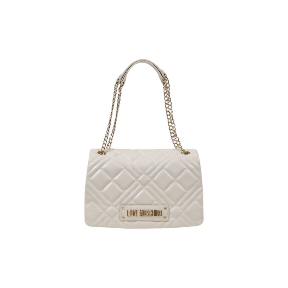 Love Moschino Beige Polyethylene Handbag