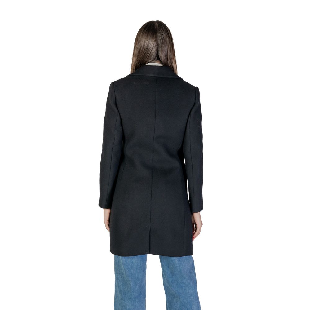 Morgan De Toi Black Wool Jackets &amp; Coat