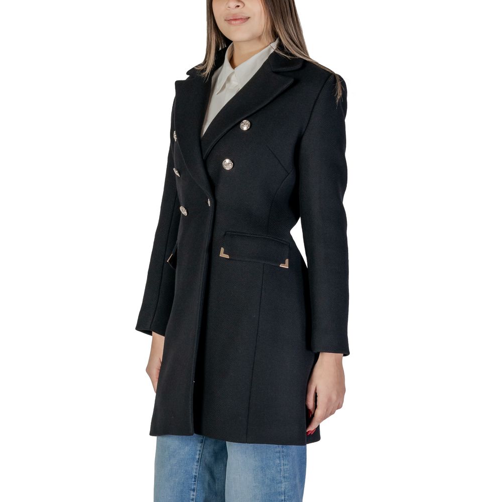 Morgan De Toi Black Wool Jackets &amp; Coat