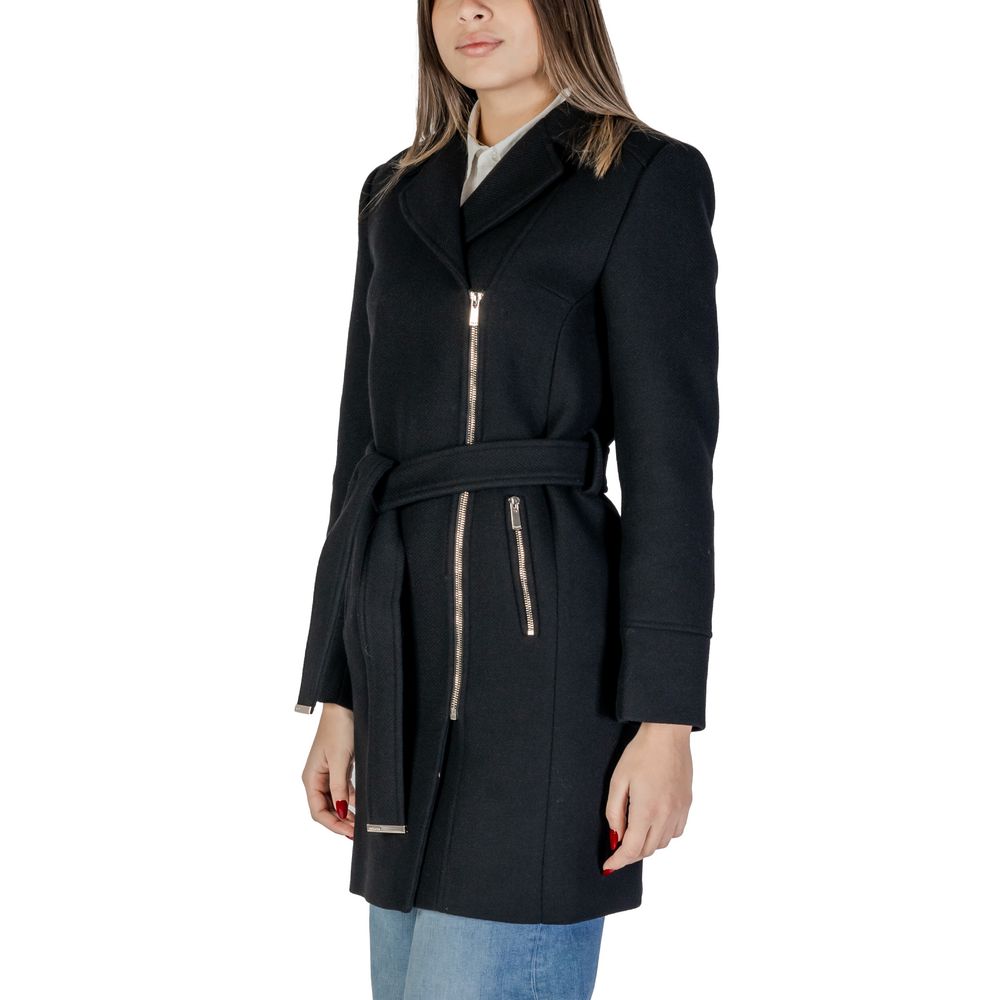 Morgan De Toi Black Wool Jackets &amp; Coat