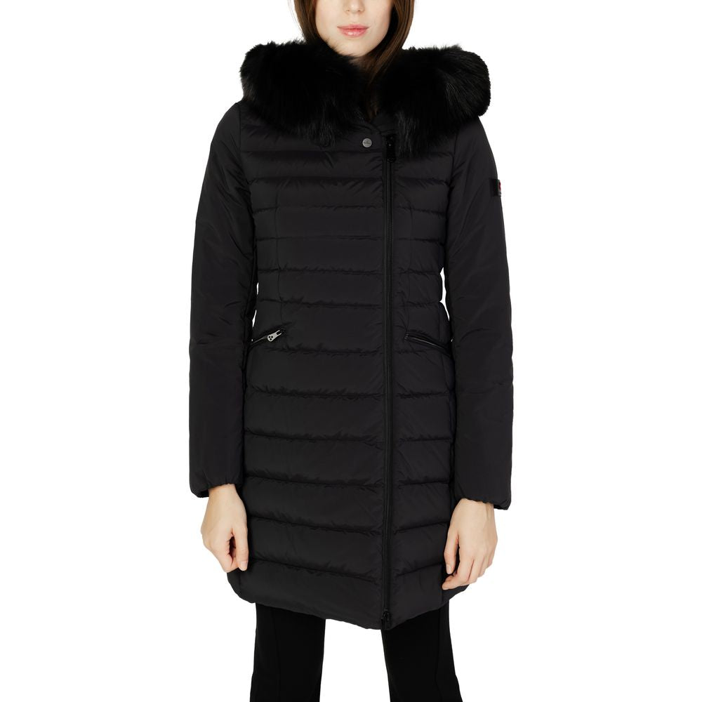 Peuterey Black Polyamide Jackets &amp; Coat