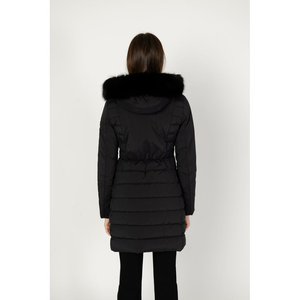 Peuterey Black Polyamide Jackets &amp; Coat