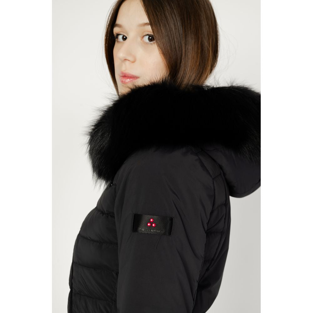 Peuterey Black Polyamide Jackets &amp; Coat