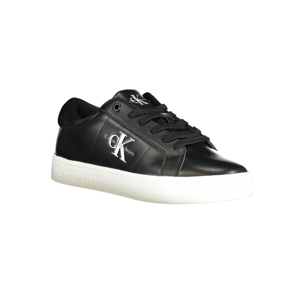 Calvin Klein Black Polyester Sneaker