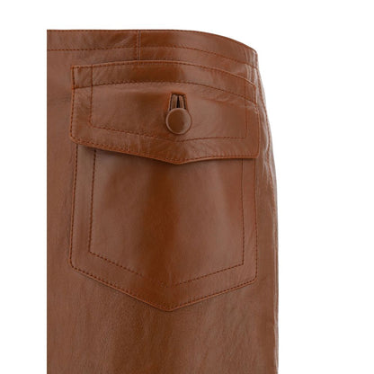 Chloé Leather Skirt