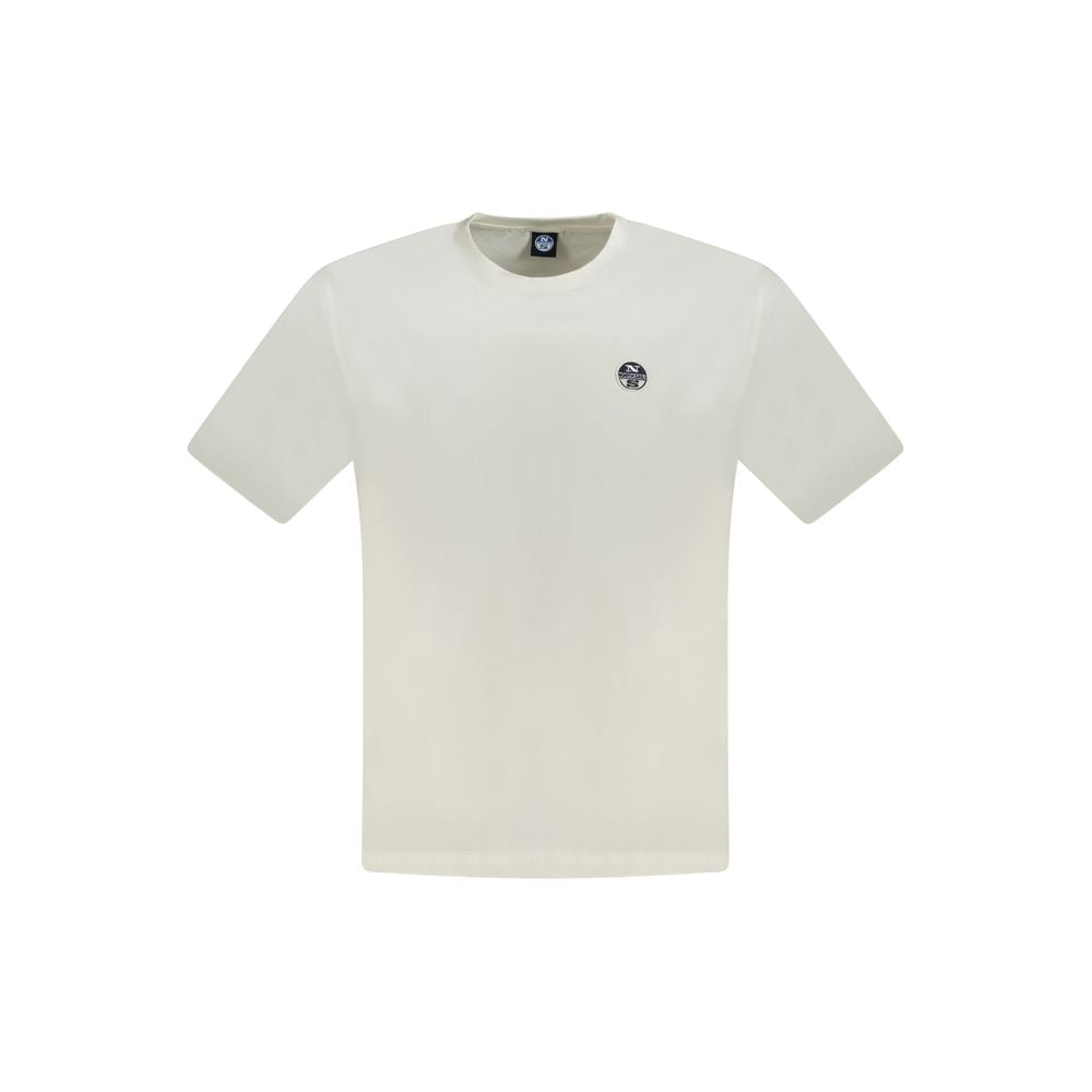 North Sails White Cotton T-Shirt