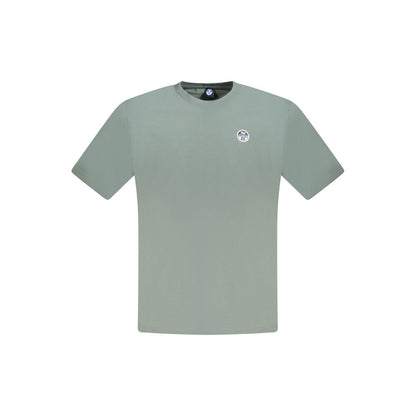 North Sails Green Cotton T-Shirt