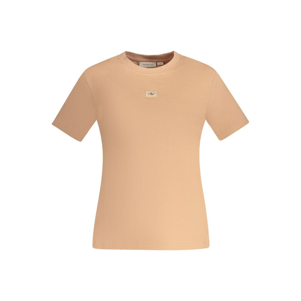 Calvin Klein Pink Cotton Tops &amp; T-Shirt