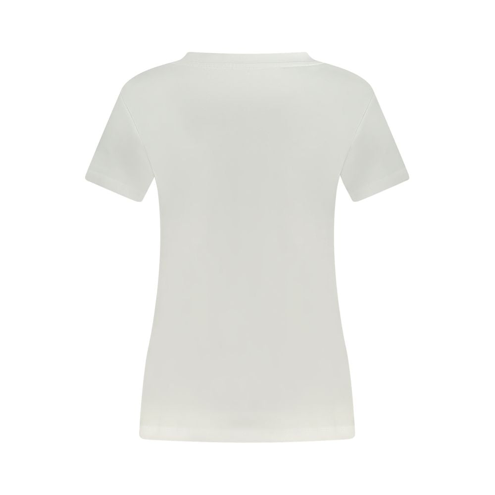 Calvin Klein White Cotton Tops &amp; T-Shirt