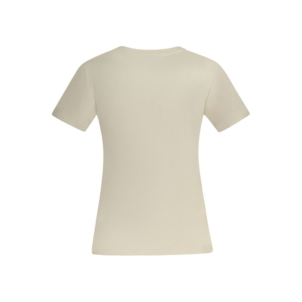 Calvin Klein Beige Cotton Tops &amp; T-Shirt