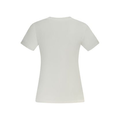 Calvin Klein White Cotton Tops &amp; T-Shirt