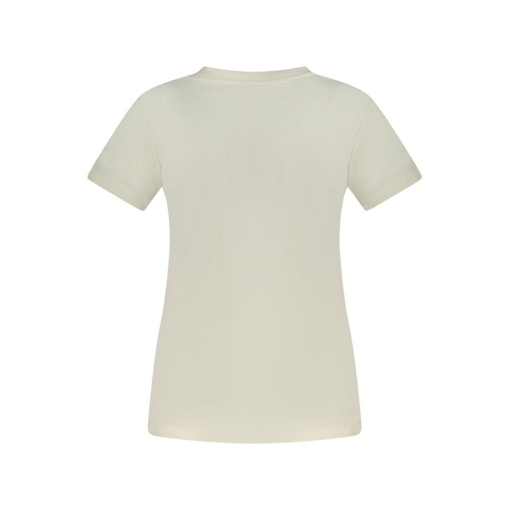 Calvin Klein White Cotton Tops &amp; T-Shirt