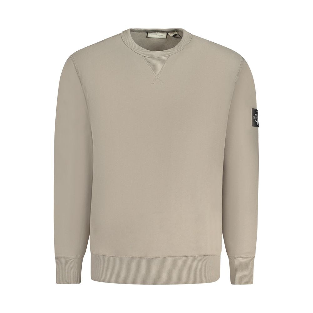 Calvin Klein Beige Cotton Sweater