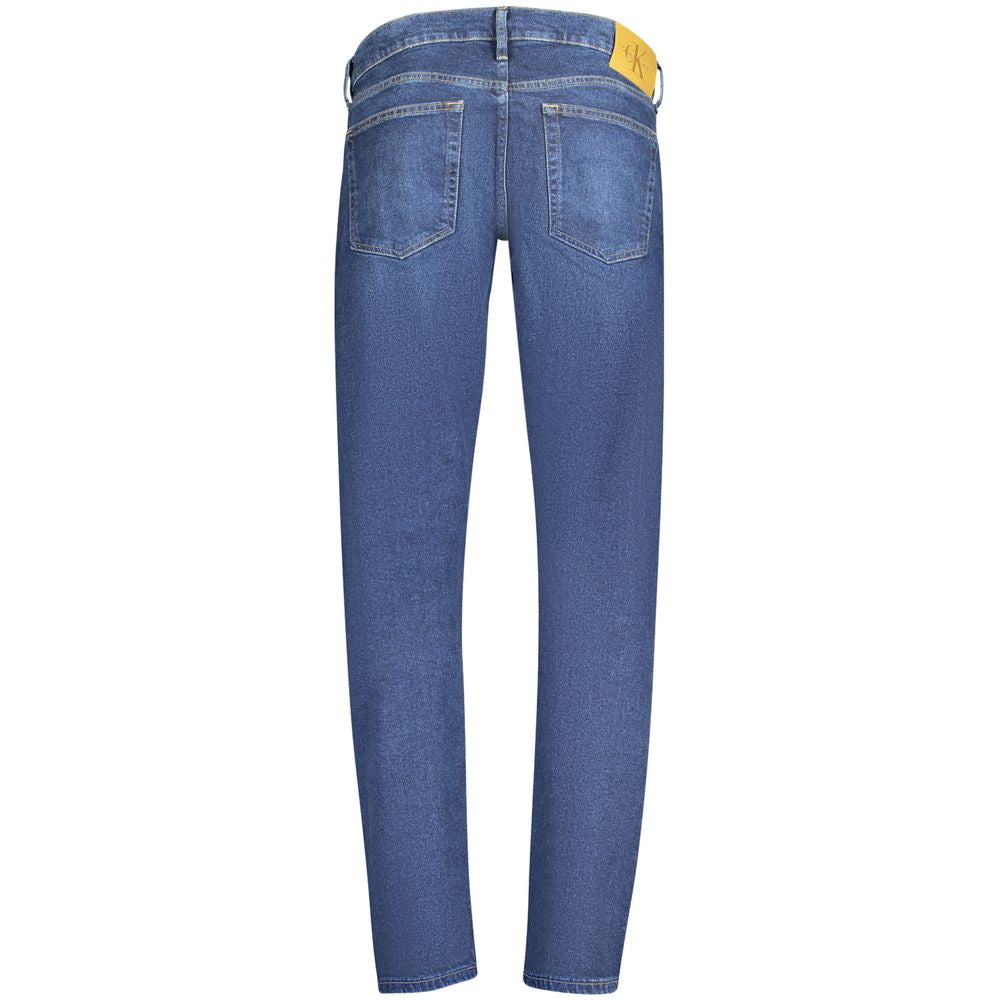 Calvin Klein Blue Cotton Jeans &amp; Pant