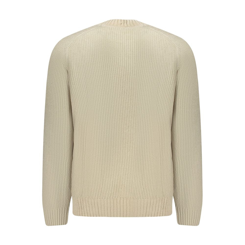 Hugo Boss Beige Cotton Sweater