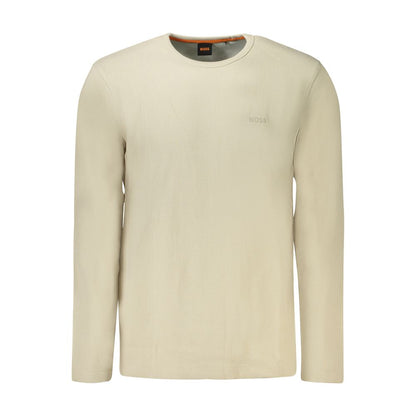 Hugo Boss Beige Cotton Sweater