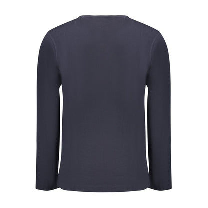 Hugo Boss Blue Cotton Sweater