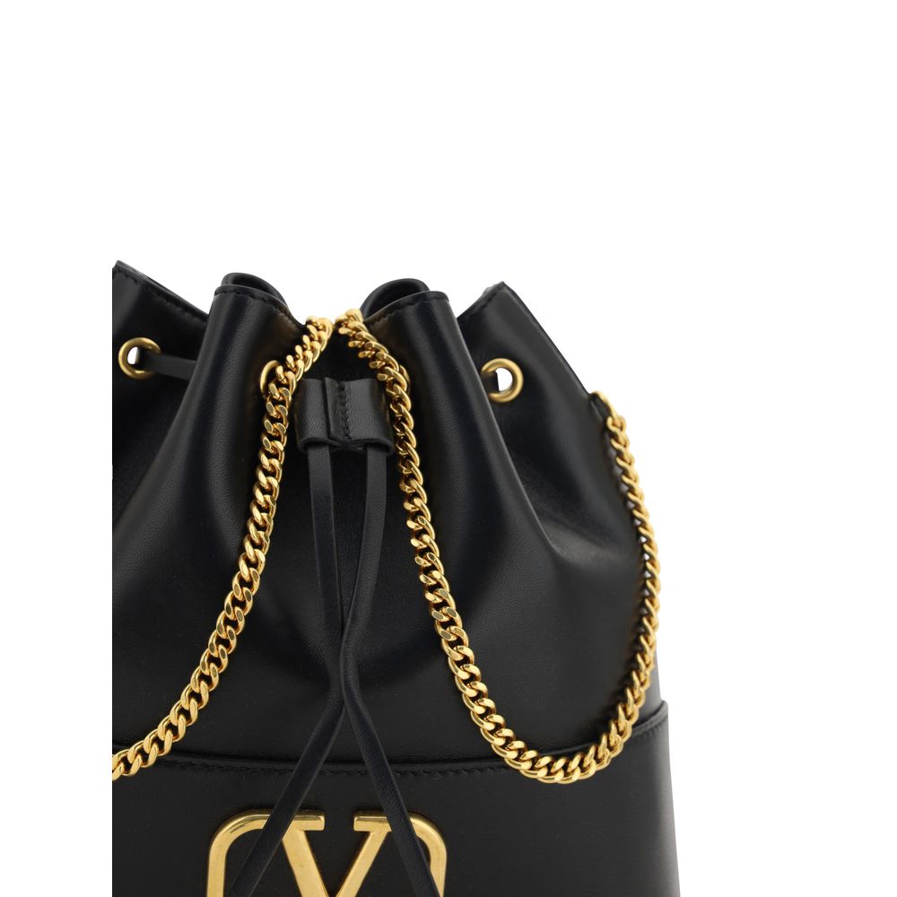 Valentino Garavani Mini Vlogo Bucket Bag