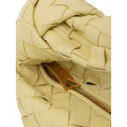 Bottega Veneta Yellow Leather Handbag